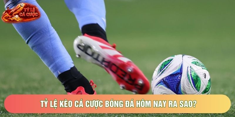 Tỷ lệ kèo cá cược bóng đá hôm nay ra sao?